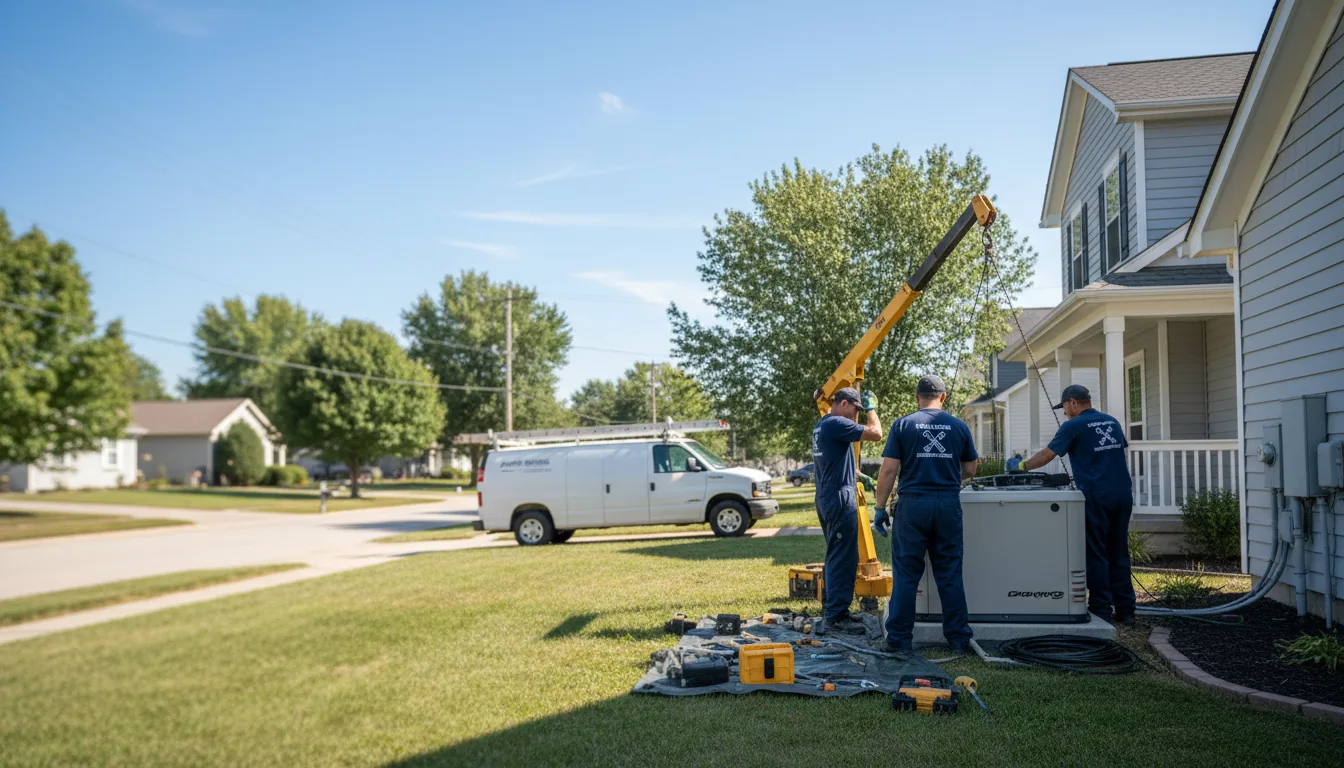Generator Installation in Orange City, IA near me